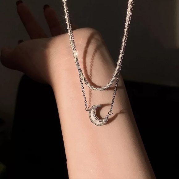 New Sterling silver two necklace set - Picture 4 of 6